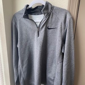 Nike Grey Quarterzip
